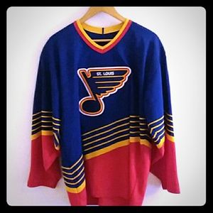 Authentic St. Louis jersey Large